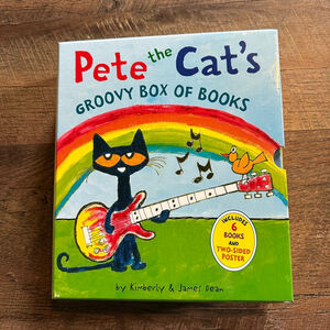HarperCollins Pete the Cat's Groovy Box of Books set